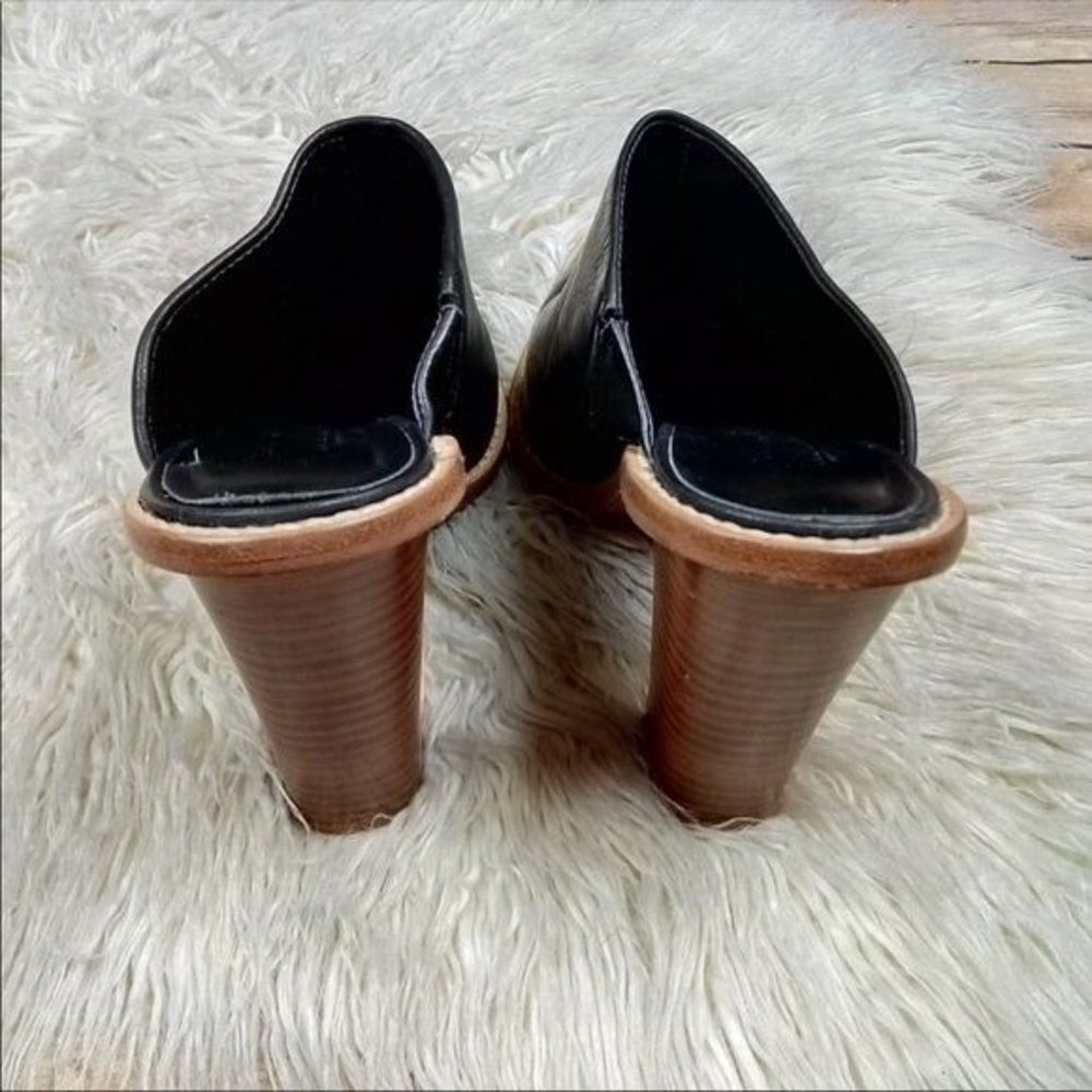 Revolve | Tibi ‘Windsor’ Black Pointed Toe Stacke… - image 6